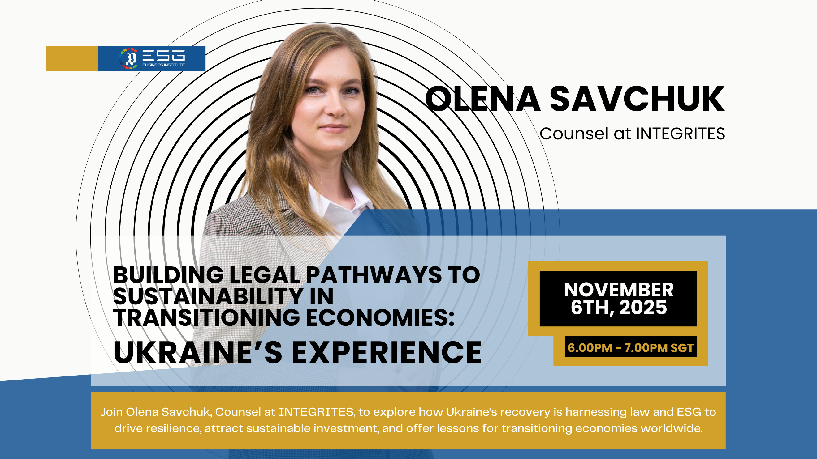 Building Legal Pathways to Sustainability in Transitioning Economies: Ukraine’s Experience