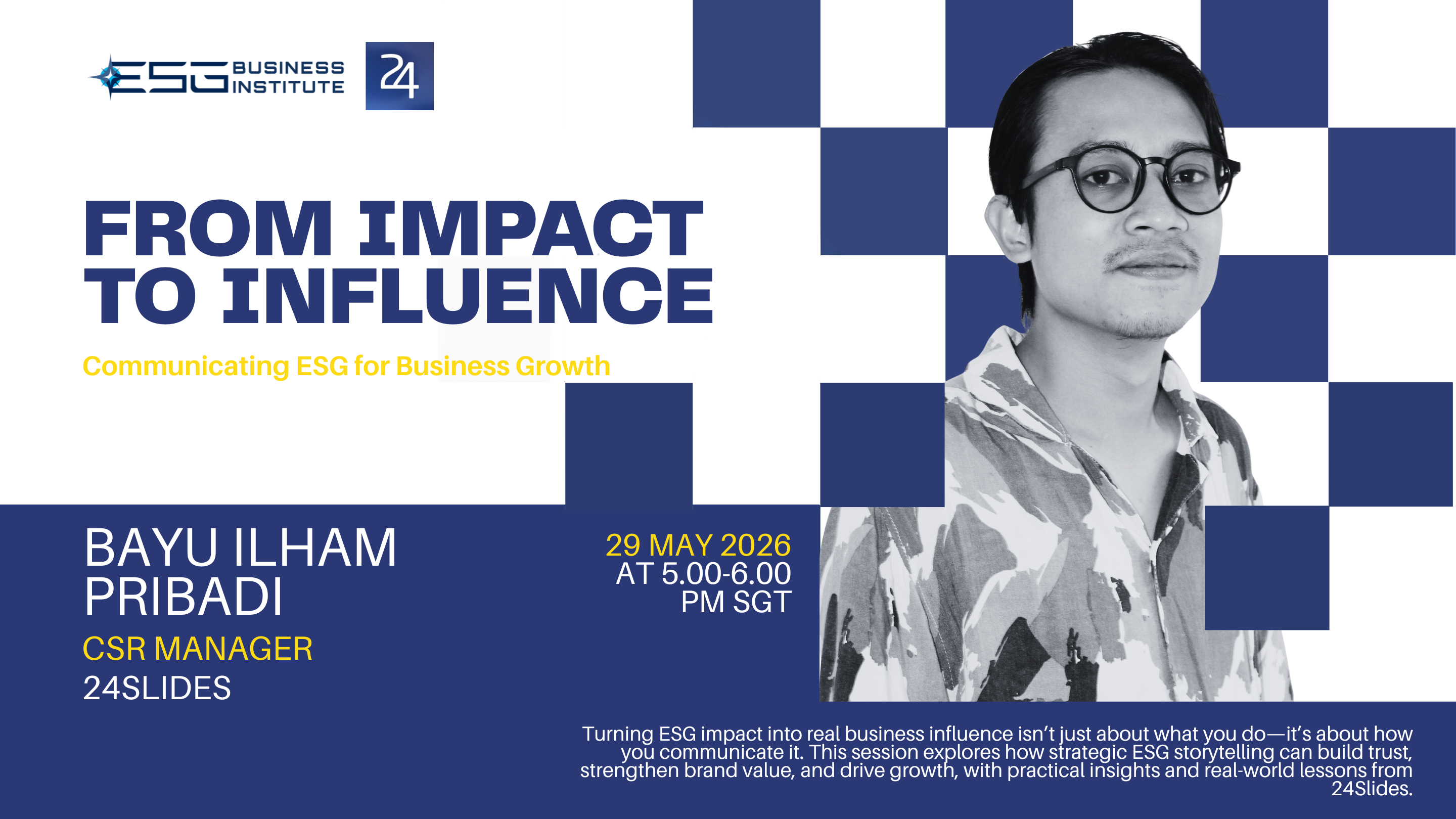 From Impact to Influence: Communicating ESG for Business Growth 