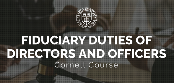 Fiduciary Duties of Directors and Officers