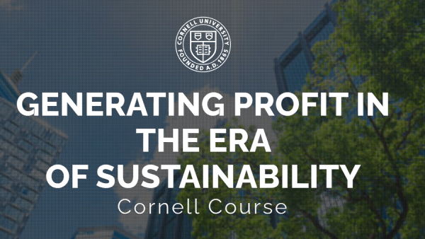 Generating Profit in a Sustainability Era